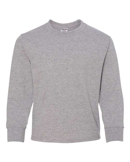 JERZEES - Youth Dri-Power® Long Sleeve 50/50 T-Shirt - 29BLR