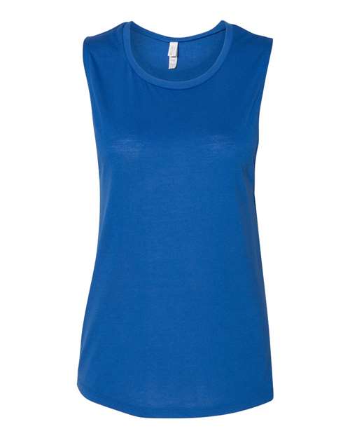 BELLA + CANVAS - Women's Flowy Scoop Muscle Tank - 8803