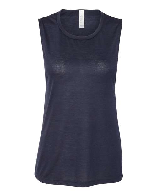 BELLA + CANVAS - Women's Flowy Scoop Muscle Tank - 8803