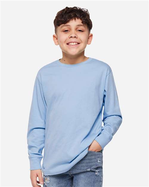 LAT - Youth Fine Jersey Long Sleeve Tee - 6201