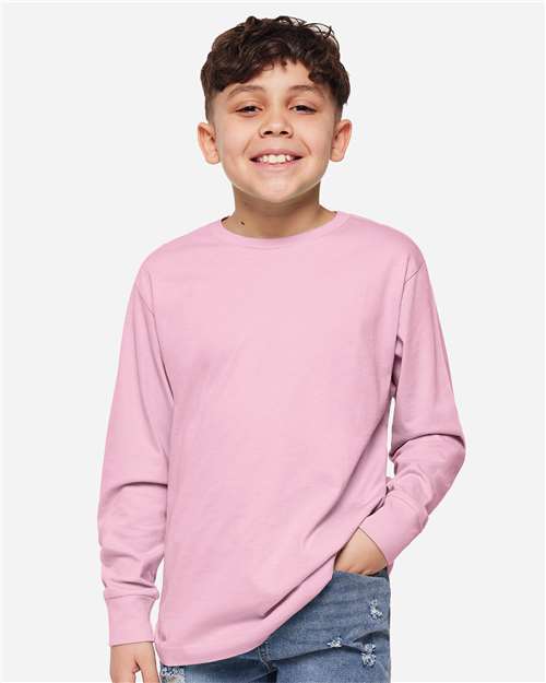 LAT - Youth Fine Jersey Long Sleeve Tee - 6201