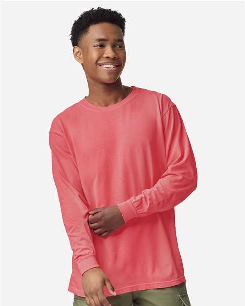 Comfort Colors - Unisex Garment-Dyed Heavyweight Long Sleeve T-Shirt - 6014
