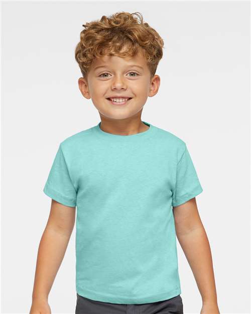 Camiseta de algodón para niños pequeños Rabbit Skins - 3301T