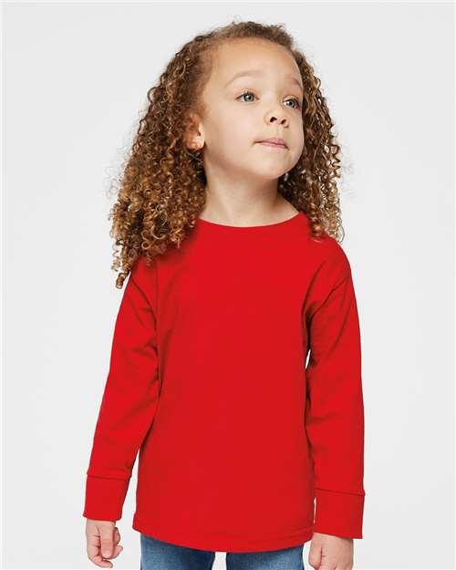 Rabbit Skins - Toddler Fine Jersey Long Sleeve Tee - 3302