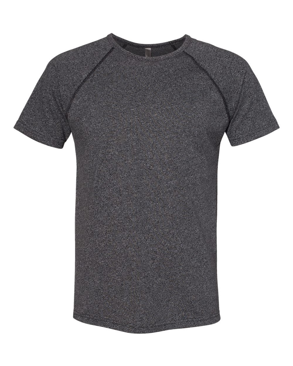 Next Level - Camiseta raglán con efecto torcido para hombre - 2050