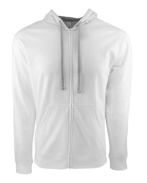 Next Level - Sudadera unisex con capucha y cremallera completa Laguna - 9601