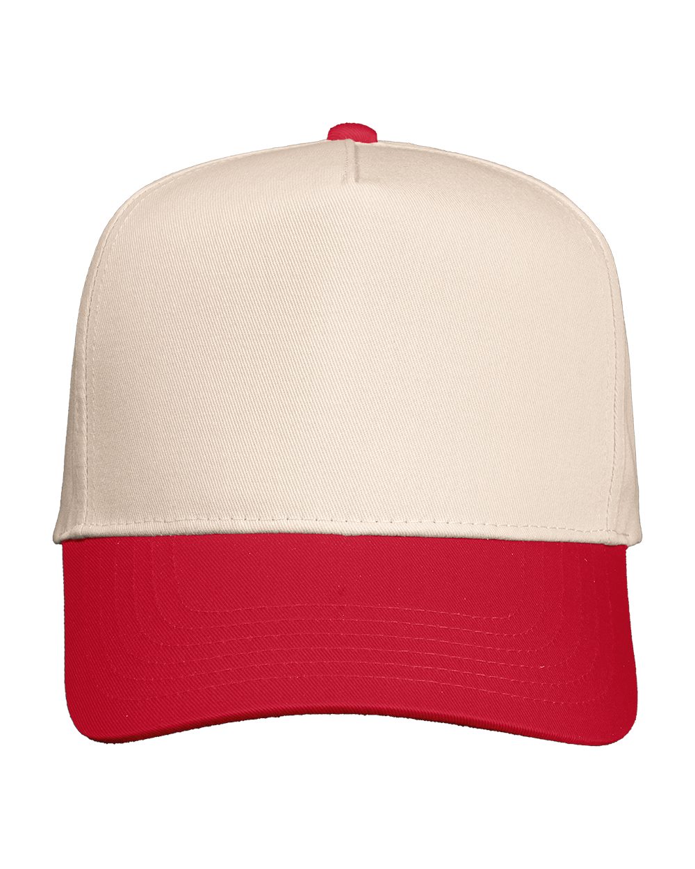 Valucap - Gorra de sarga de cinco paneles - 8869