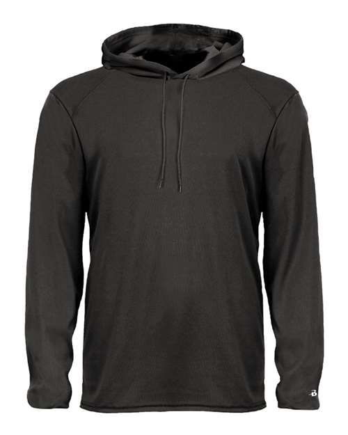 Badger - Unisex B-Core Hooded Long Sleeve T-Shirt - 4105
