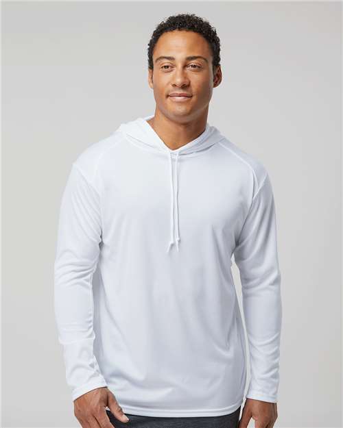 Badger - Unisex B-Core Hooded Long Sleeve T-Shirt - 4105