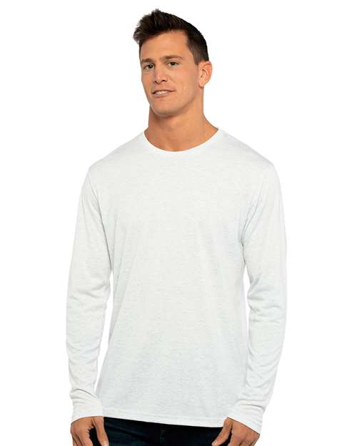 Next Level - Camiseta de manga larga triblend para hombre - 6071