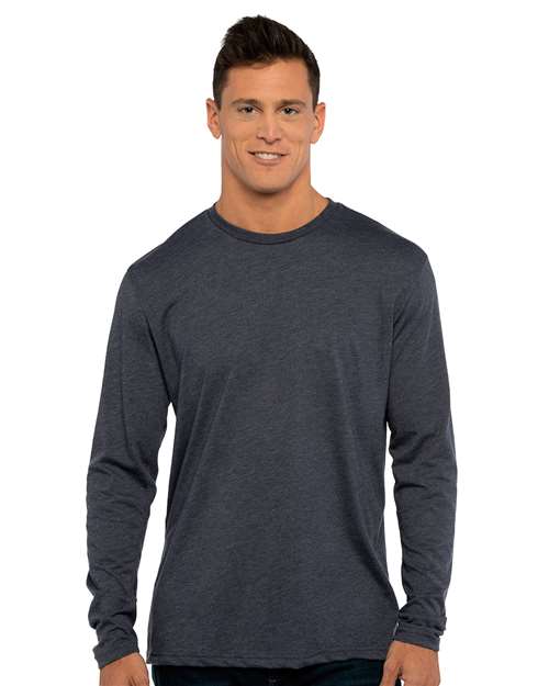 Next Level - Camiseta de manga larga triblend para hombre - 6071