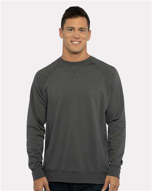 Next Level - Unisex Laguna Raglan Crewneck Sweatshirt - 9000
