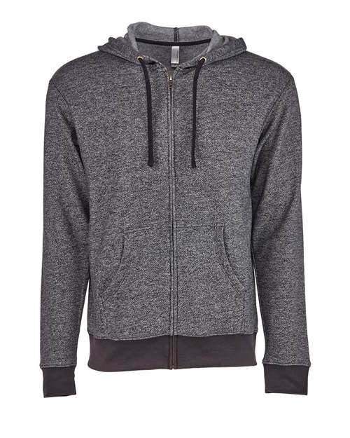 Next Level - Unisex Pacifica Full-Zip Hoodie Sweatshirt - 9600