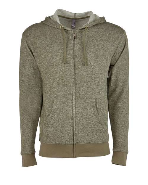 Next Level - Unisex Pacifica Full-Zip Hoodie Sweatshirt - 9600