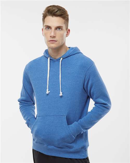 J. America - Men's Triblend Fleece Hooded Sweatshirt - 8871