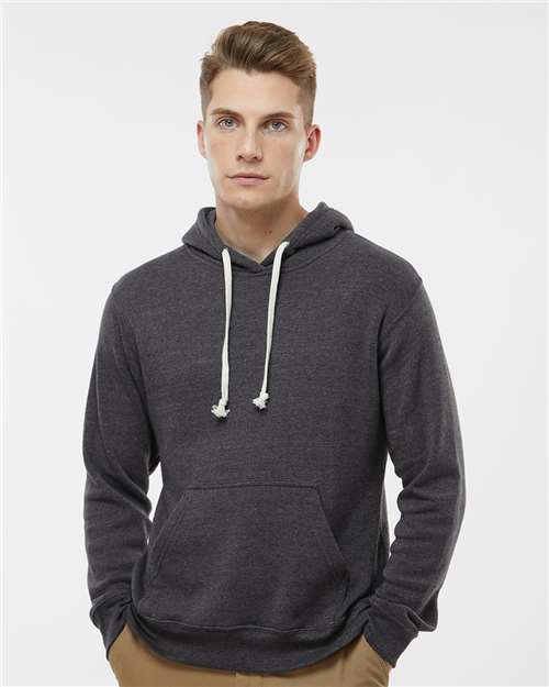 J. America - Men's Triblend Fleece Hooded Sweatshirt - 8871