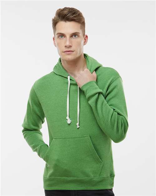 J. America - Men's Triblend Fleece Hooded Sweatshirt - 8871