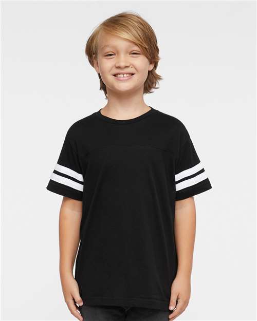 LAT - Youth Football Fine Jersey Tee - 6137