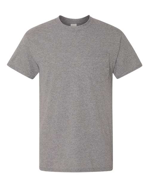 Gildan - Camiseta unisex DryBlend® con bolsillo - 8300