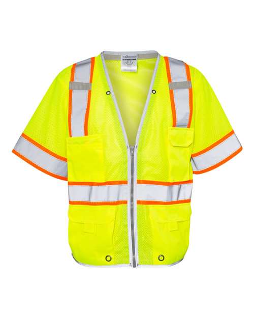 Kishigo - Unisex Premium Brilliant Series® Heavy Duty Class 3 Vest - 1550-1551