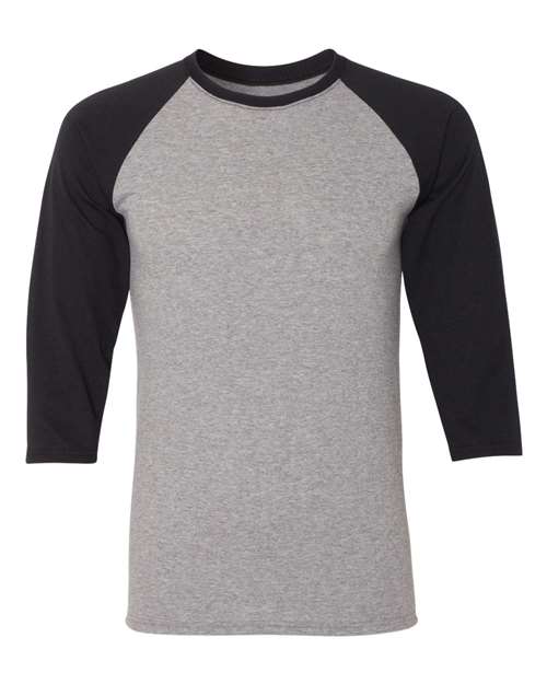 JERZEES - Unisex Triblend Three-Quarter Raglan Baseball T-Shirt - 601RR