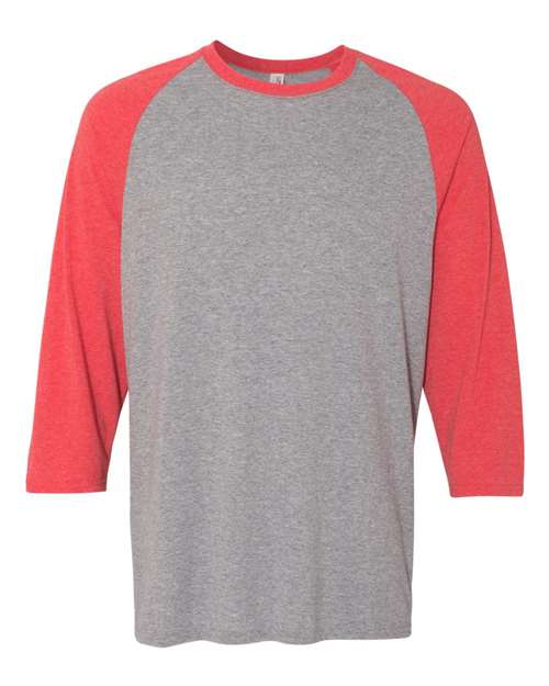 JERZEES - Unisex Triblend Three-Quarter Raglan Baseball T-Shirt - 601RR
