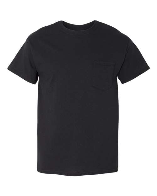 Gildan - Camiseta unisex de algodón pesado™ con bolsillo - 5300