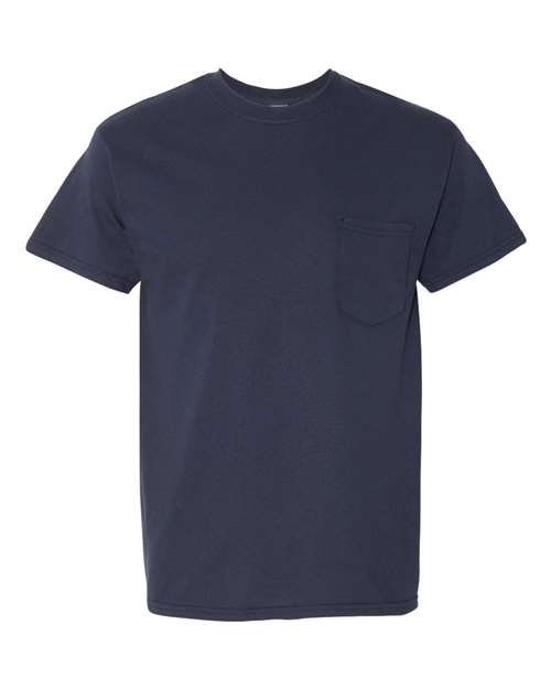Gildan - Camiseta unisex de algodón pesado™ con bolsillo - 5300