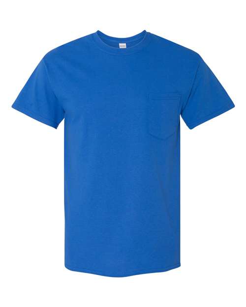 Gildan - Camiseta unisex de algodón pesado™ con bolsillo - 5300