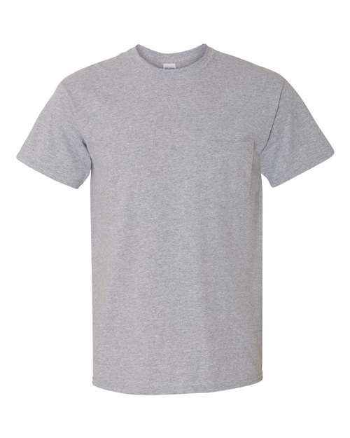 Gildan - Camiseta unisex de algodón pesado™ con bolsillo - 5300