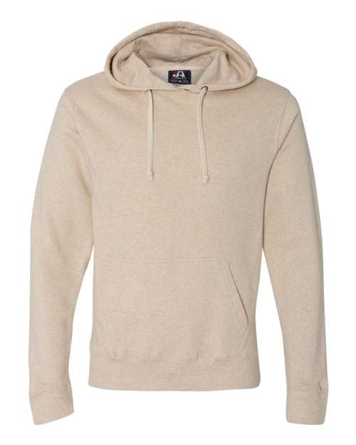 J. America - Men's Triblend Fleece Hooded Sweatshirt - 8871