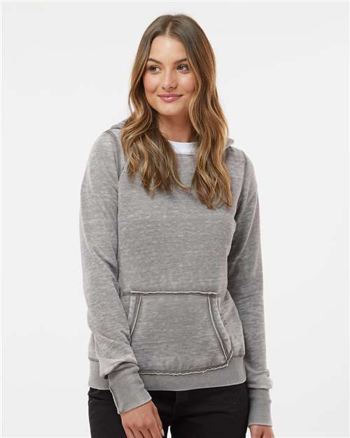 J. America - Women's Zen Fleece Hooded Sweatshirt - 8912