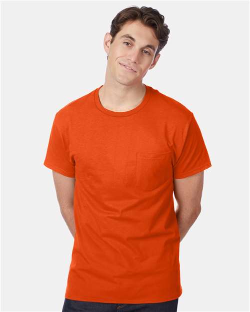 Hanes - Men's Authentic Pocket T-Shirt - 5590