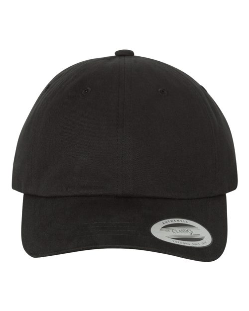 YP Classics - Gorra de papá de sarga de algodón color melocotón - 6245PT