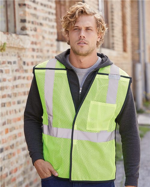 Kishigo - Unisex One-Pocket Breakaway Vest - 1535-1536