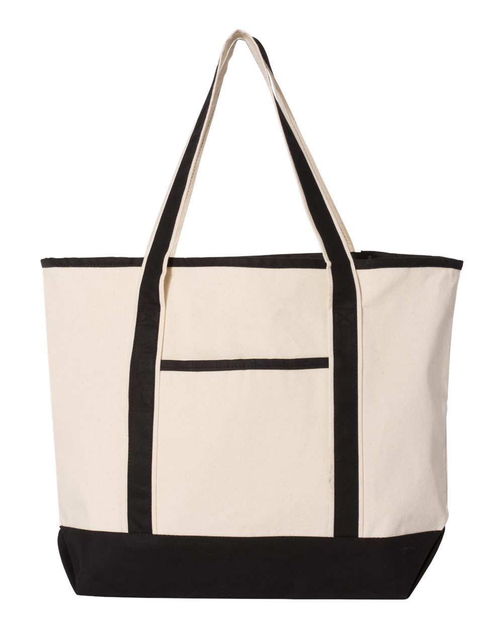 Q-Tees - Bolso grande de lona de lujo de 34,6 l - Q1500