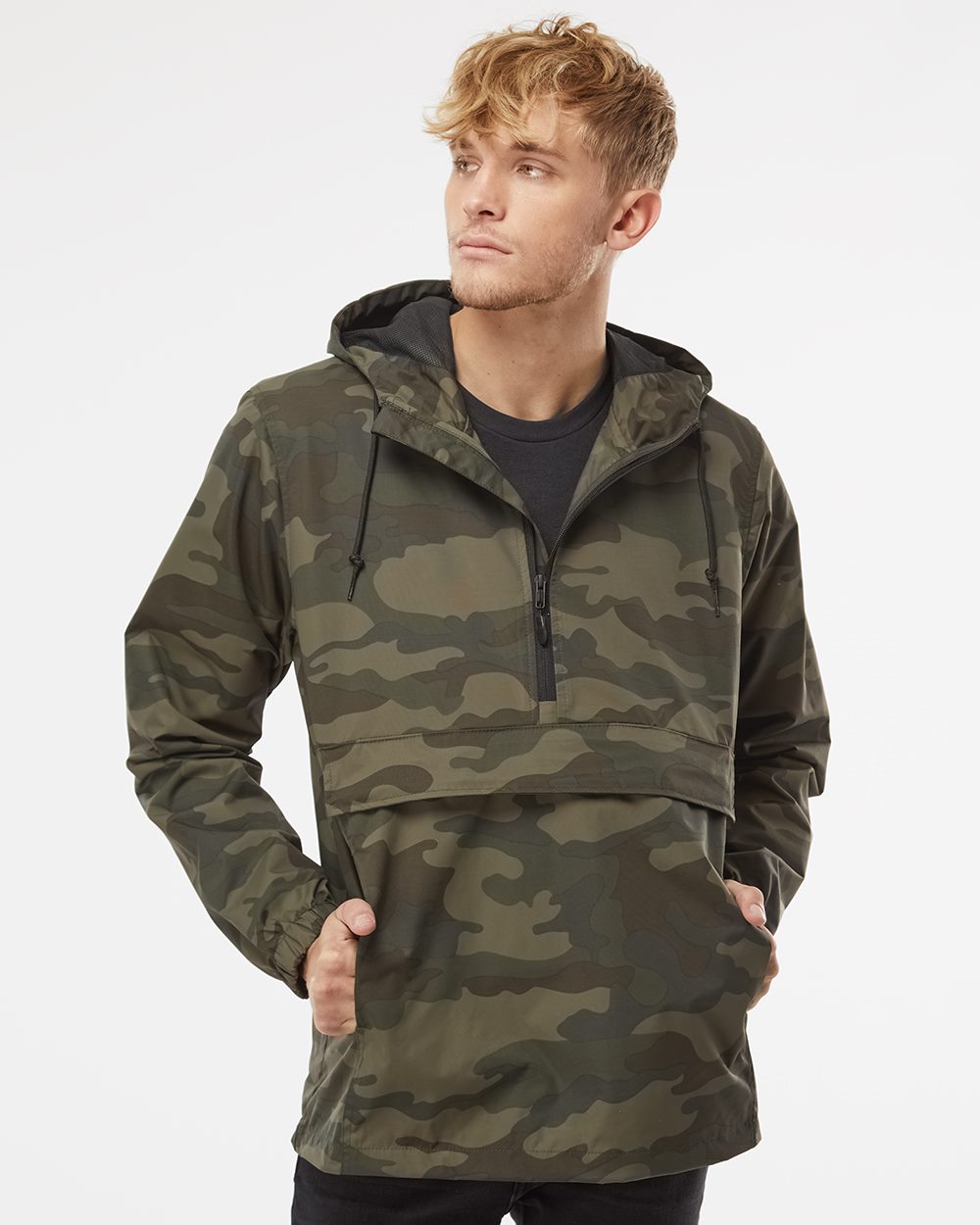 Independent Trading Co. - Anorak de nailon para hombre - EXP94NAW