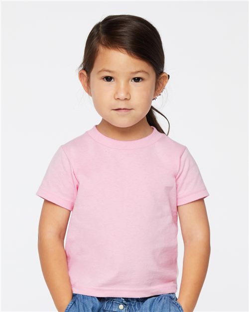 Camiseta de algodón para niños pequeños Rabbit Skins - 3301T