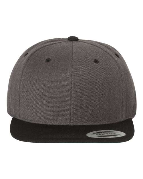 Gorra YP Classics Premium con visera plana y cierre a presión - 6089M