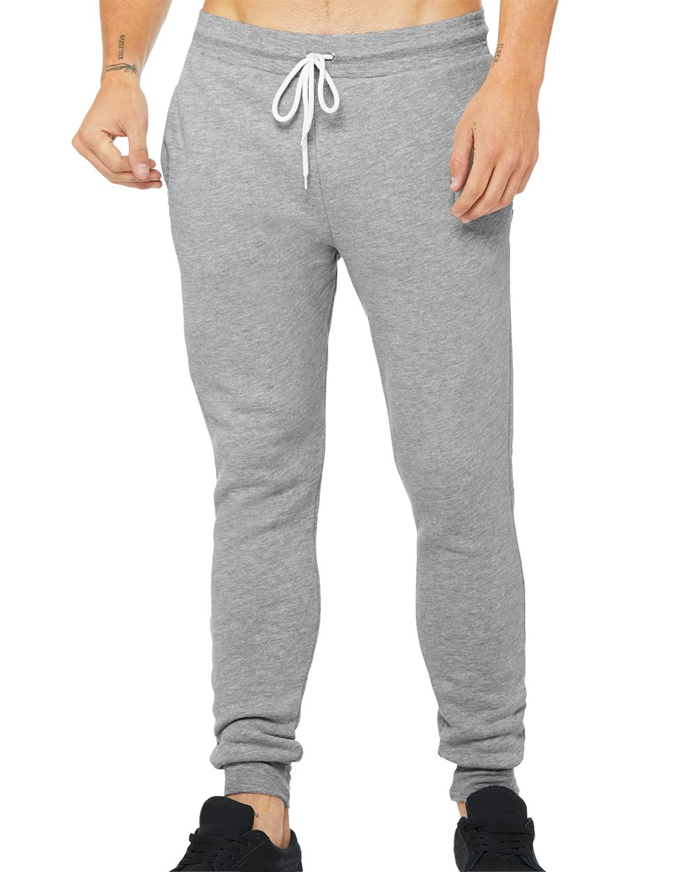 BELLA + CANVAS - Joggers unisex de felpa esponjosa - 3727