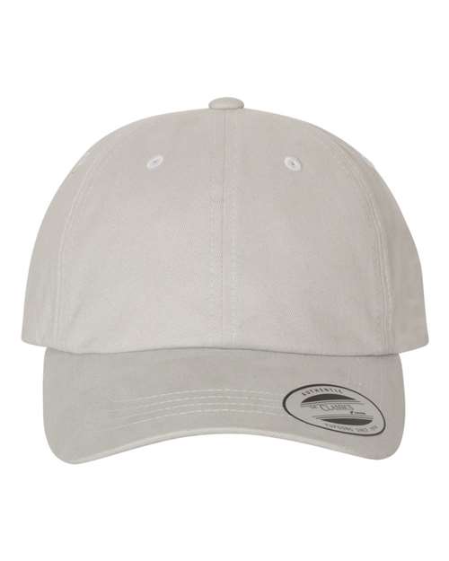 YP Classics - Gorra de papá de sarga de algodón color melocotón - 6245PT