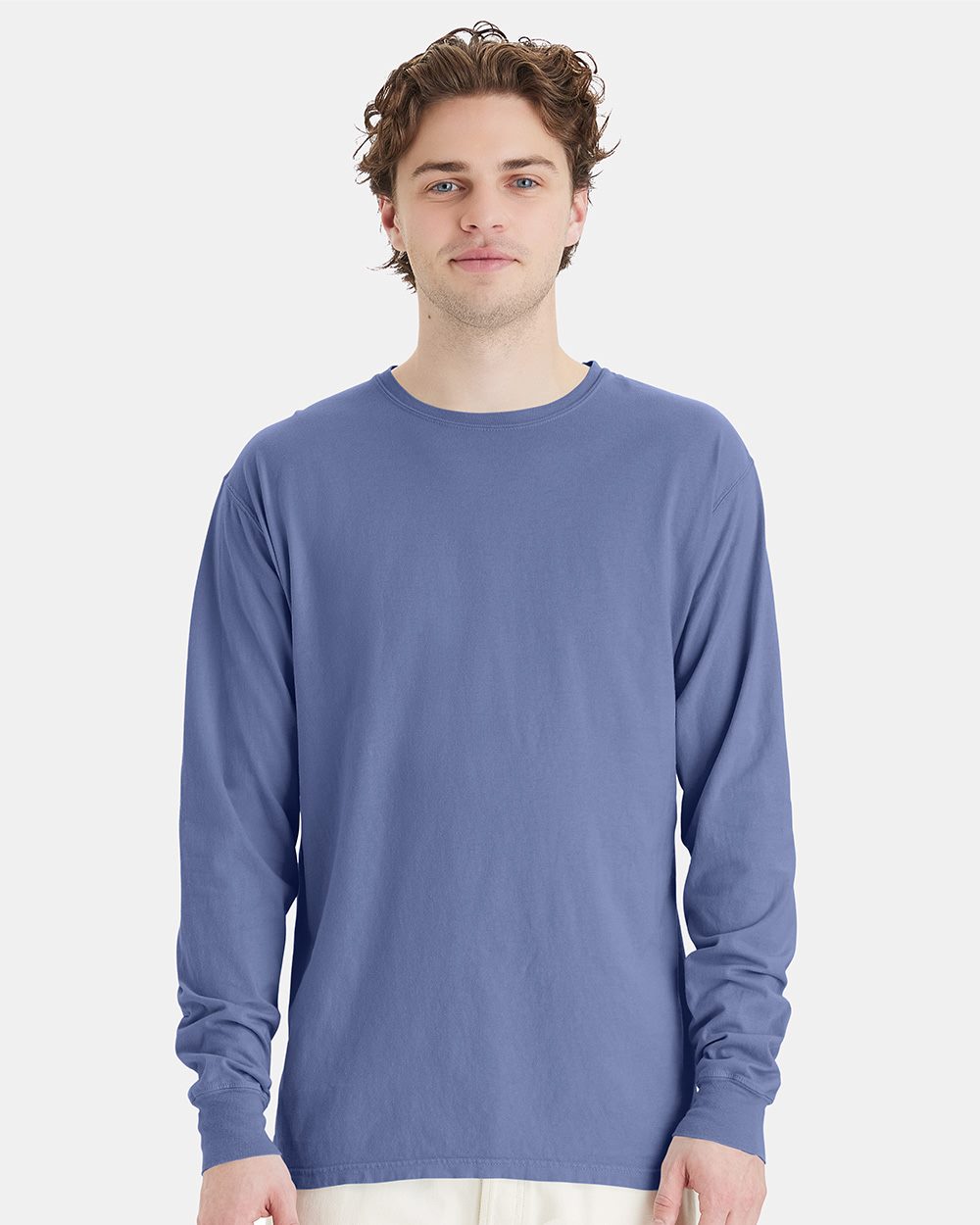 ComfortWash de Hanes - Camiseta unisex de manga larga teñida - GDH200
