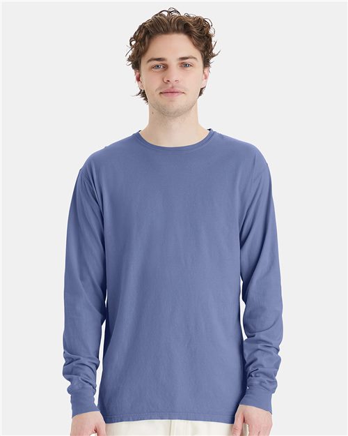 ComfortWash de Hanes - Camiseta unisex de manga larga teñida - GDH200