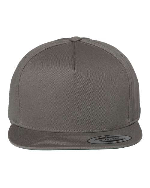 YP Classics - Gorra snapback de sarga de algodón de cinco paneles - 6007