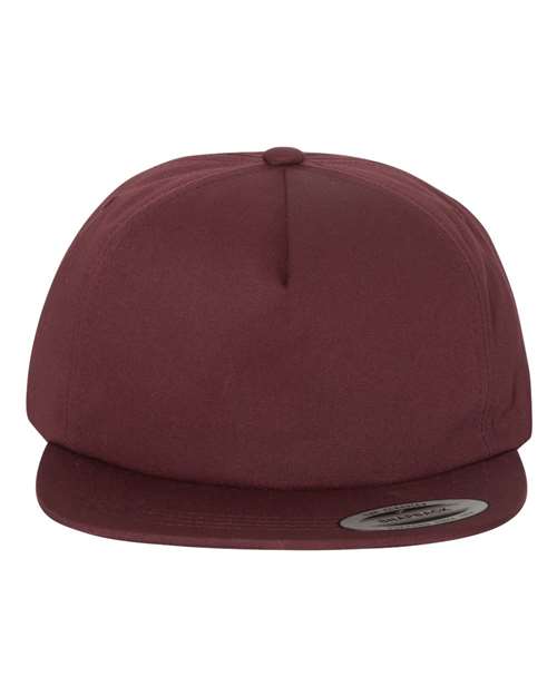YP Classics - Gorra snapback de cinco paneles con estructura ligera - 6502