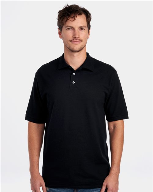 JERZEES - Polo de piqué de algodón 100 % ring-spun para hombre - 443M