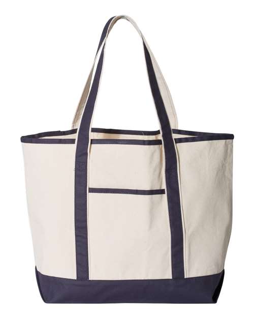 Q-Tees - Bolso grande de lona de lujo de 34,6 l - Q1500