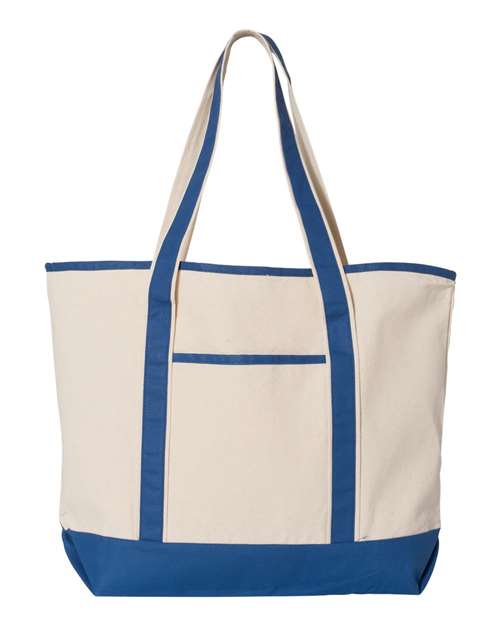 Q-Tees - Bolso grande de lona de lujo de 34,6 l - Q1500