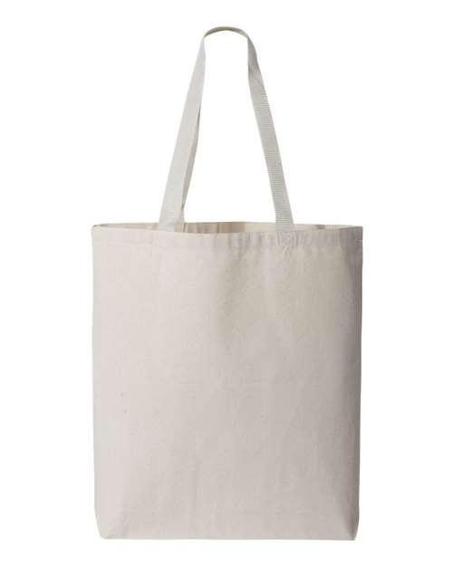Q-Tees - Bolsa de lona de 11 l con asas en color de contraste - Q4400