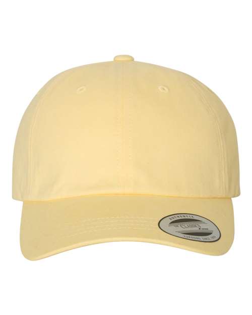 YP Classics - Gorra de papá de sarga de algodón color melocotón - 6245PT
